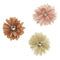 Fabric Daisy Flowers with Rhinestone
